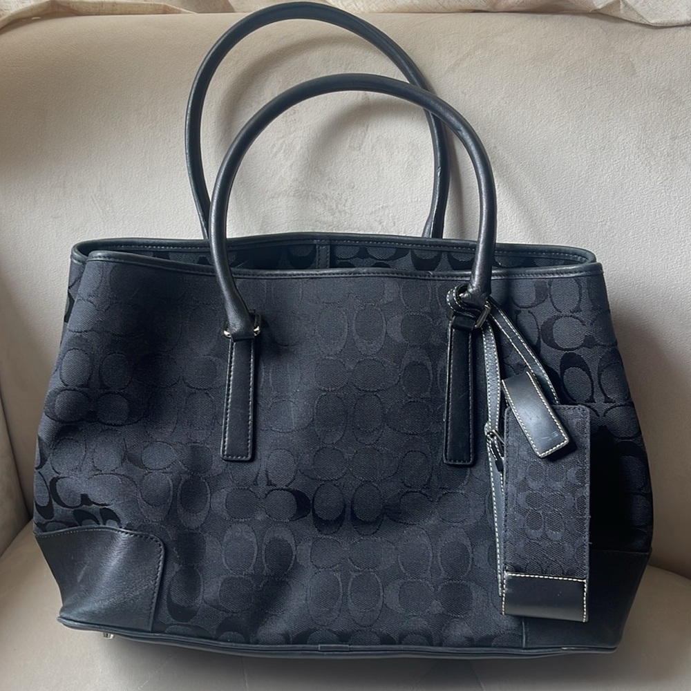COACH iconic vintage logo Y2K tote bag - Picture 2 of 9